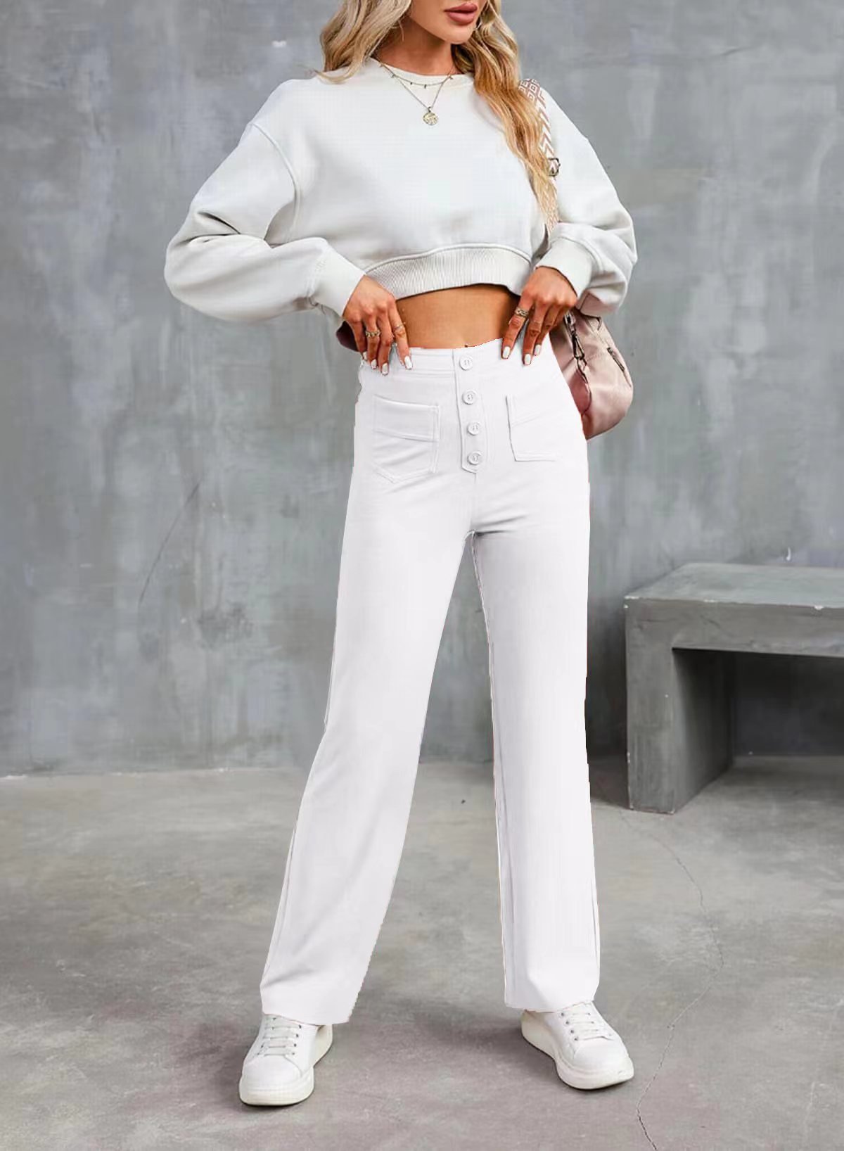 FlexiPants - Women's Casual High Waist Stretch Pants