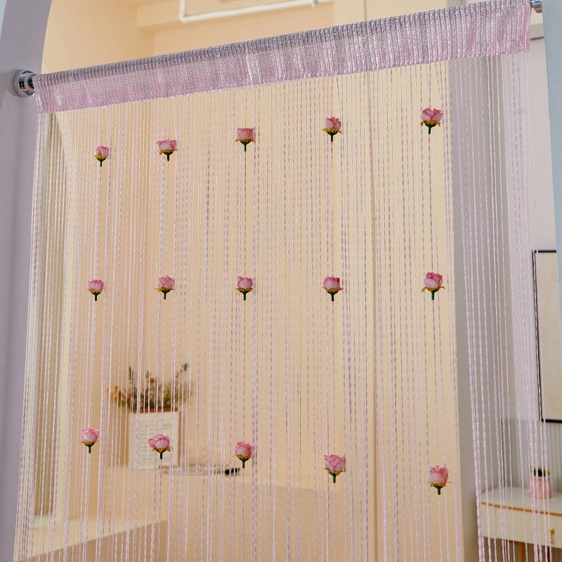 🌷Rose Thread Door Curtain