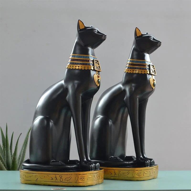 Noble Egyptian Cat Figurine