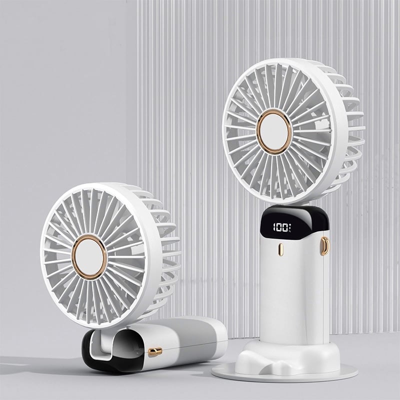 🔥New Upgrade LED Mini Handheld Fan