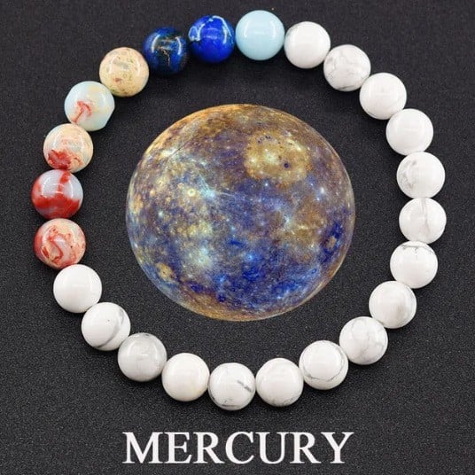 Check Out These Cool Natural Stone 'OUR PLANETS 'Bracelets !