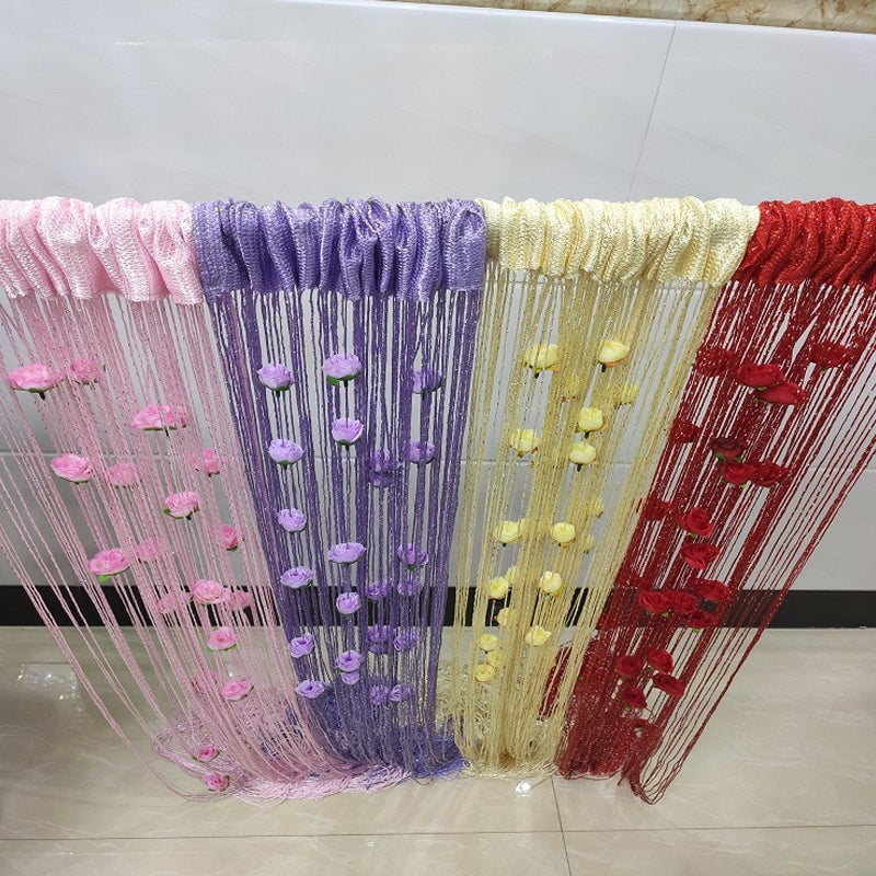 🌷Rose Thread Door Curtain