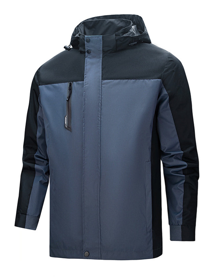 Men's Fashion Waterproof and Windproof Jacket