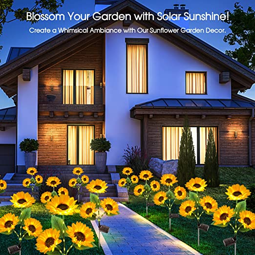 🌻Waterproof Solar Sunflower Light