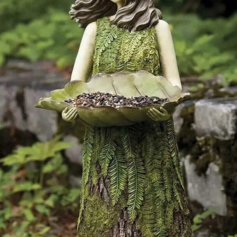 Forest Girl Bird Feeder