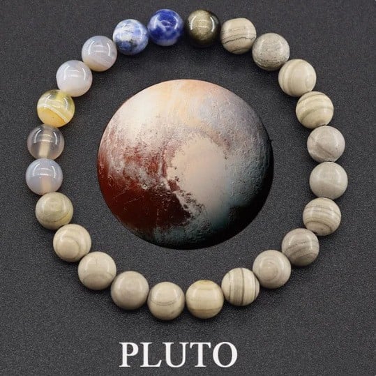 Check Out These Cool Natural Stone 'OUR PLANETS 'Bracelets !