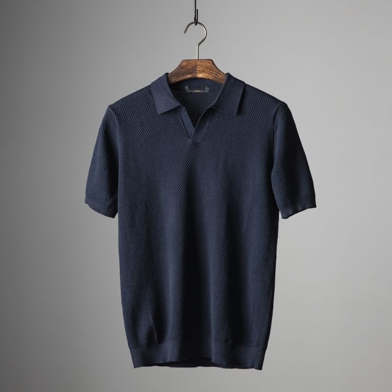 KNITTED POLO SHIRT