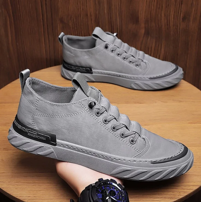 ⏳Men's New Ice Silk Casual Canvas Shoes