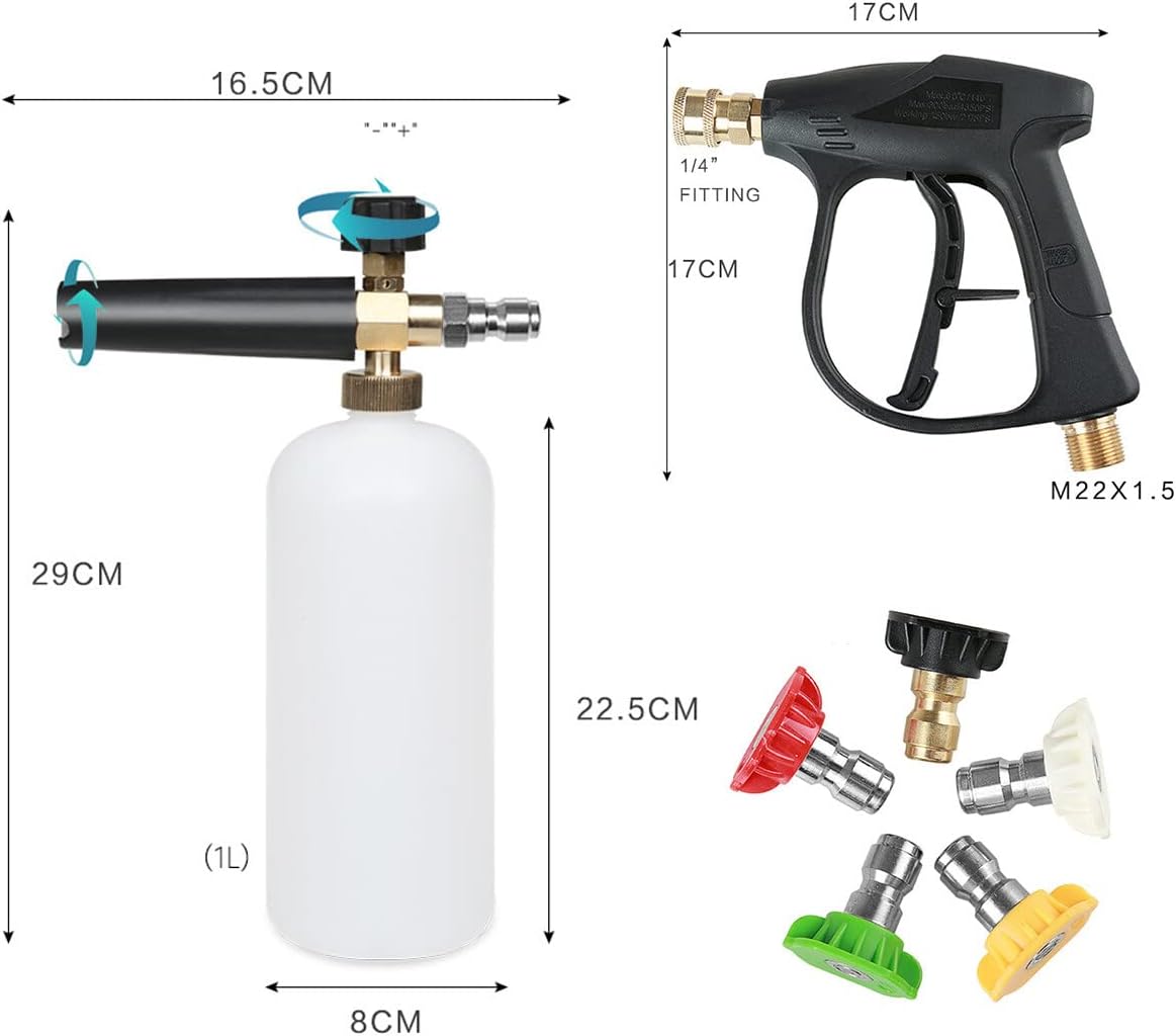 🔥Foam Cannon Dual Connector Accessory