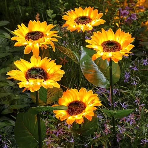 🌻Waterproof Solar Sunflower Light