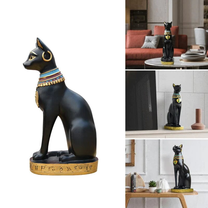 Noble Egyptian Cat Figurine