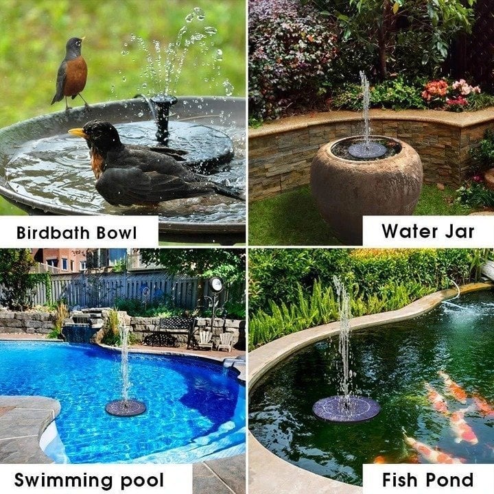 🔥Solar-Powered Bird Fountain Kit🐦️