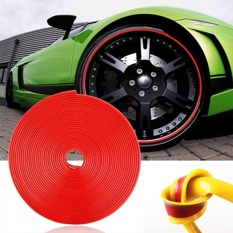 🔥Car Wheel Rim Protector Decor Strip