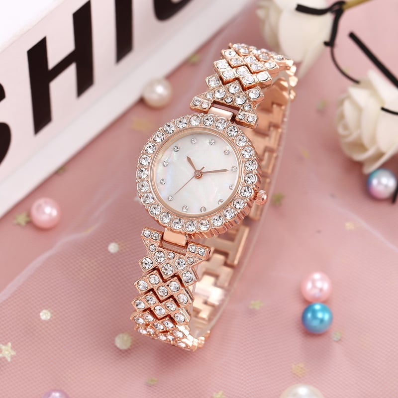 🔥 Luxury Women platinum Watch