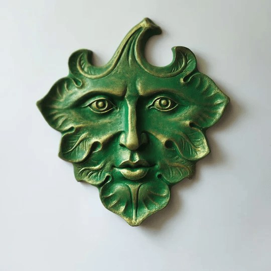 The "Green Man" Wall Art Sculpture