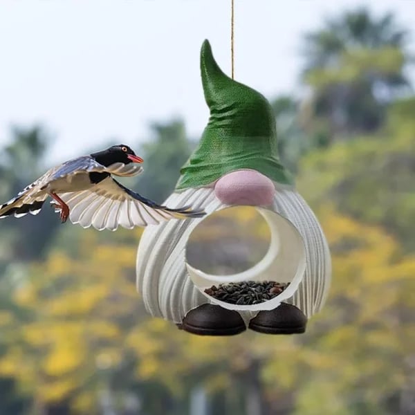 🔥Garden Gnome Bird Feeder