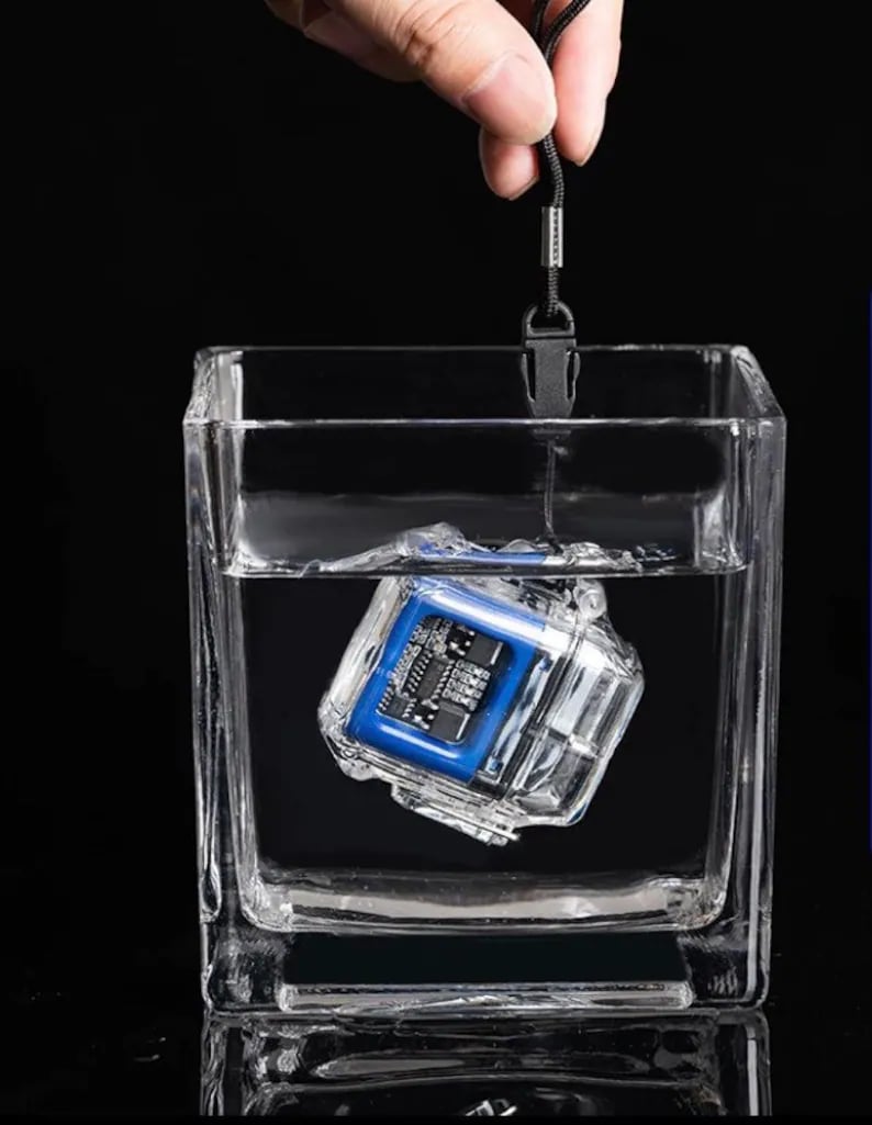 🔥🔥charging see-through waterproof windproof lighter