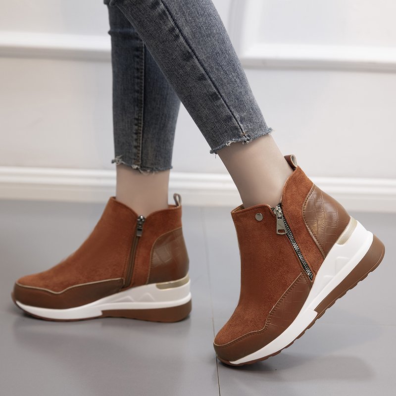 Women's Comfortable And Warm Genuine Leather Orthopedic Boots