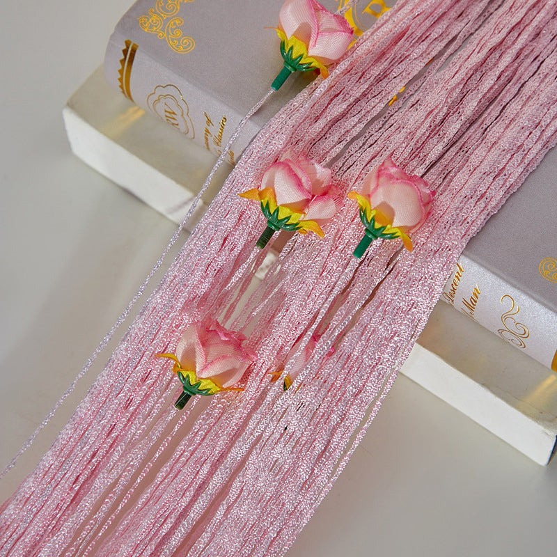 🌷Rose Thread Door Curtain