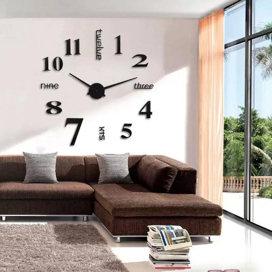 🔥MODERN DIY PUNCH-FREE WALL CLOCK