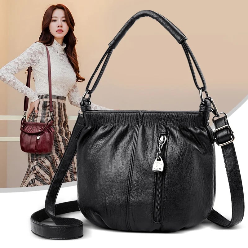 🔥PU Messenger Bag Breathable Women Crossbody Bag for Daily Leisure