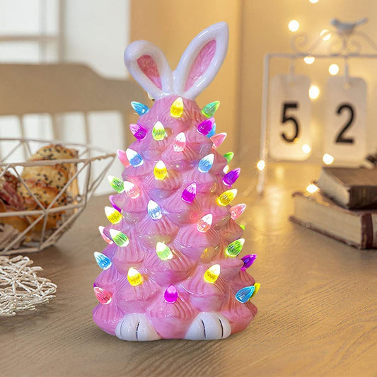 🐰🐰Easter Pink Bunny Tree