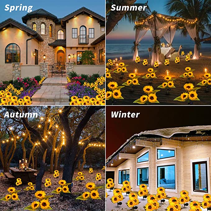 🌻Waterproof Solar Sunflower Light