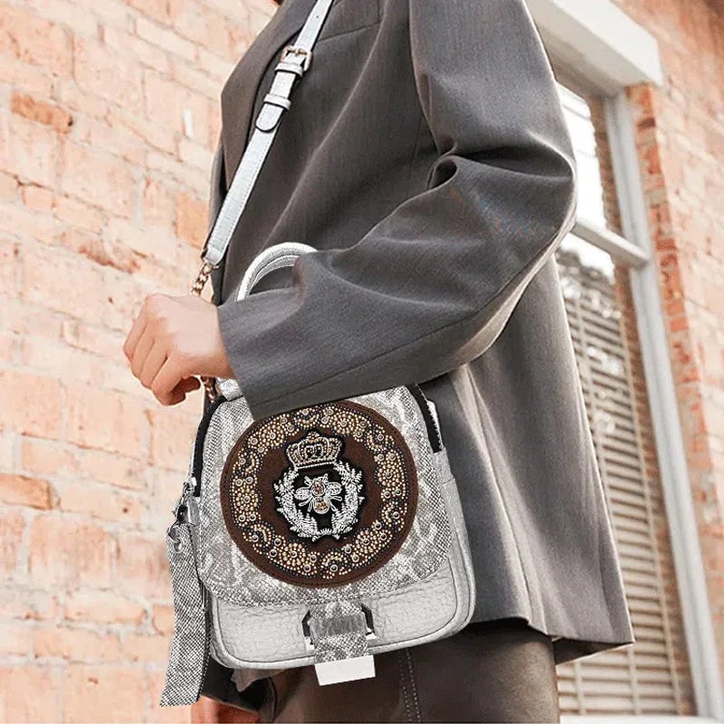 Premium Quality Stamped Shoulder Bag