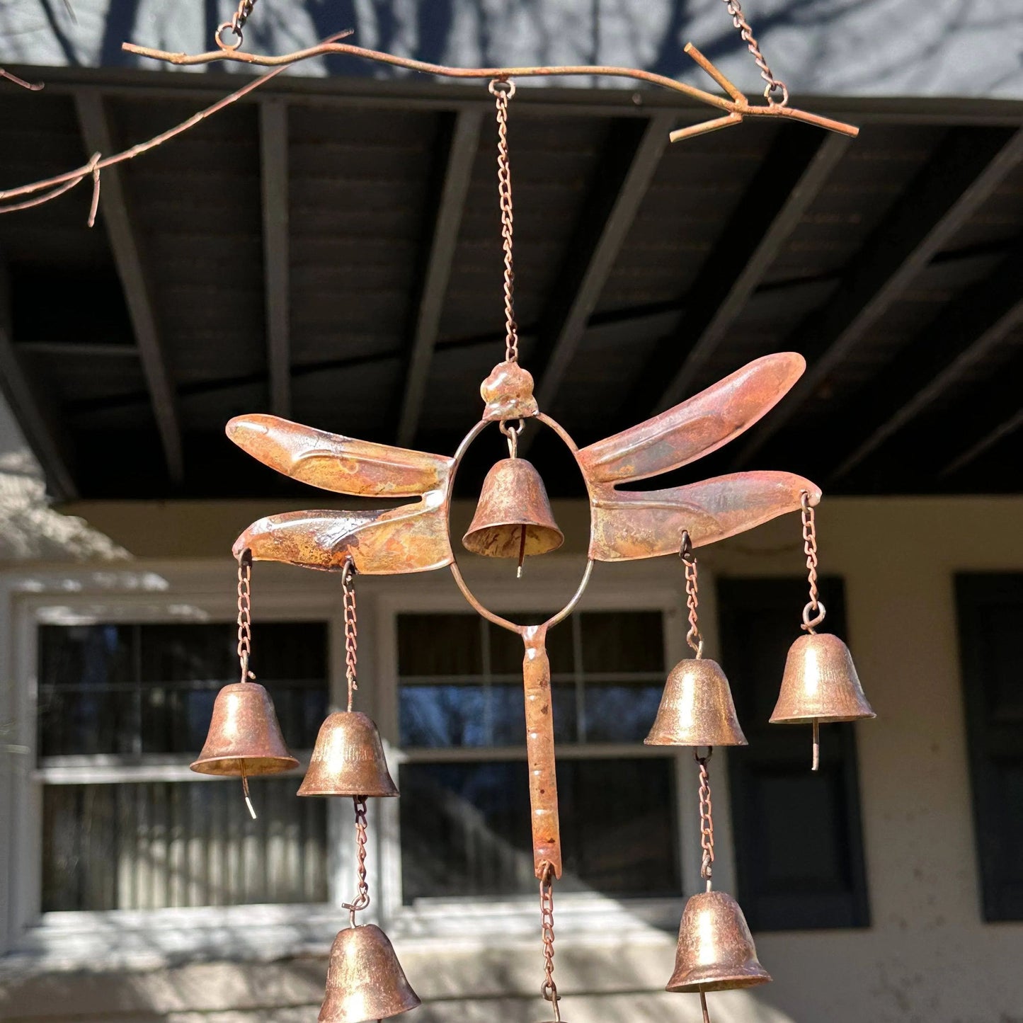 💖Mother's Day Gift 💖- Handmade Dragonfly With Bells Wind Chime