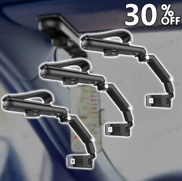 Rotatable and Retractable Car Phone Holder