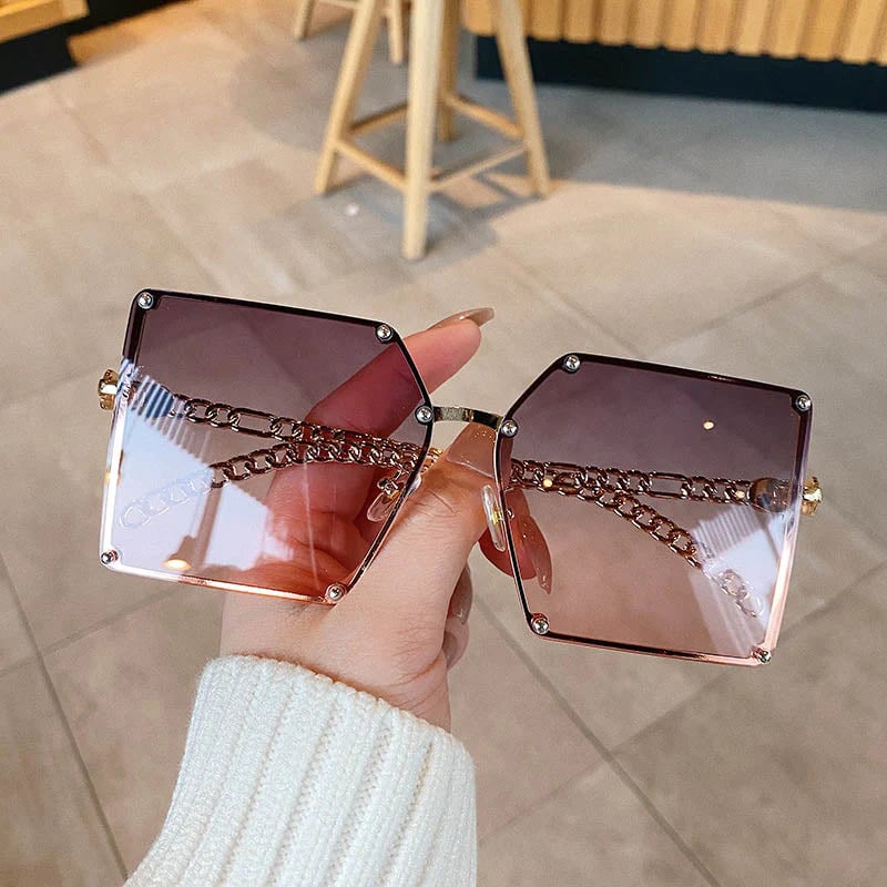 Oversize Gradient Sunglasses