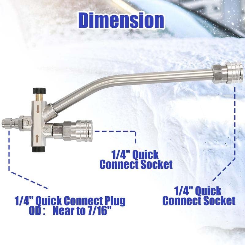 🔥Foam Cannon Dual Connector Accessory