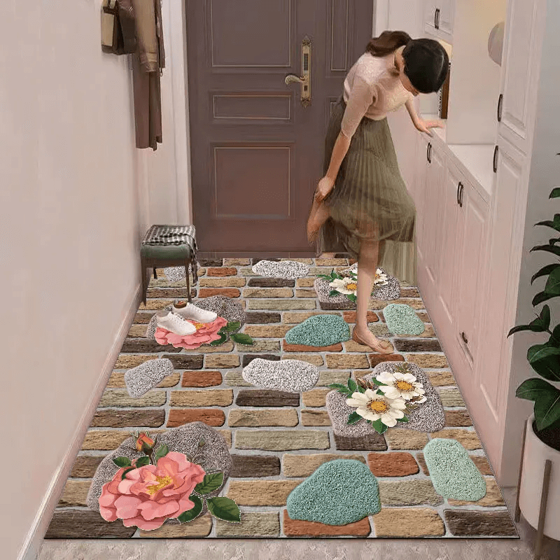 Floral floor mat(3D cuttable floor mat)