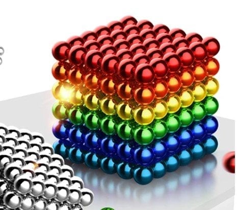 Multi Colored  216 Pcs/ 512 Pcs Magnetic Balls