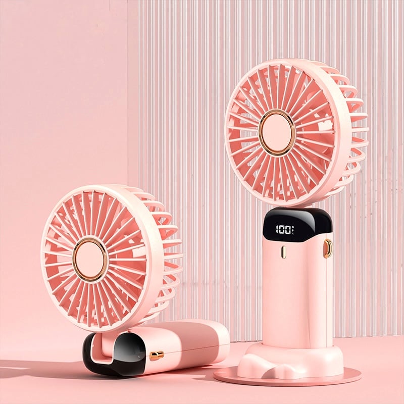 🔥New Upgrade LED Mini Handheld Fan