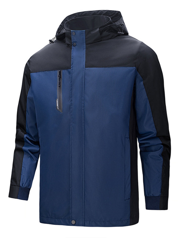 Men's Fashion Waterproof and Windproof Jacket