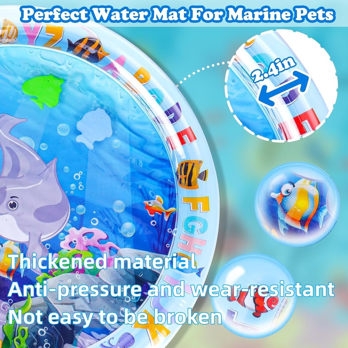 😻Pet Water Sensory Mat