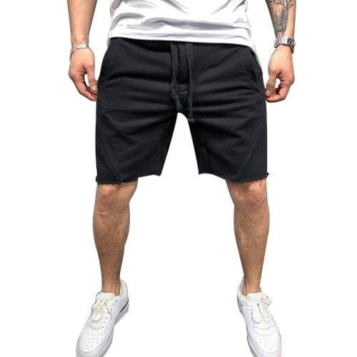 MENS ATHLETIC GYM SHORTS WITH POCKET