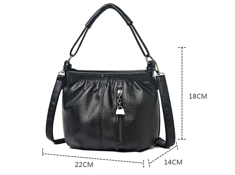 🔥PU Messenger Bag Breathable Women Crossbody Bag for Daily Leisure