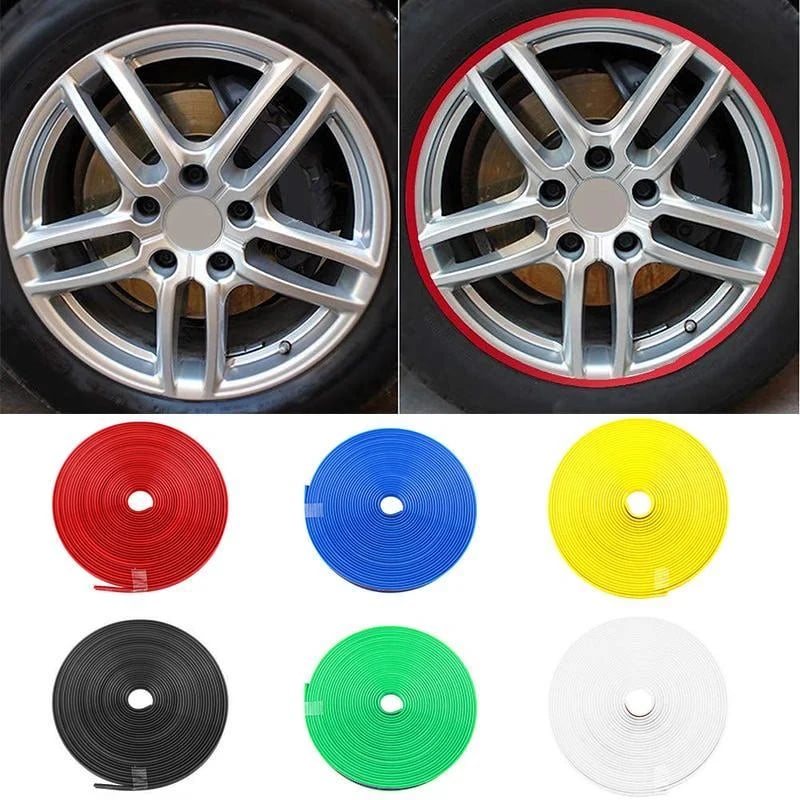 🔥Car Wheel Rim Protector Decor Strip