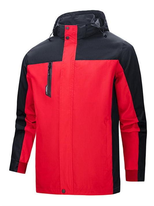 Men's Fashion Waterproof and Windproof Jacket