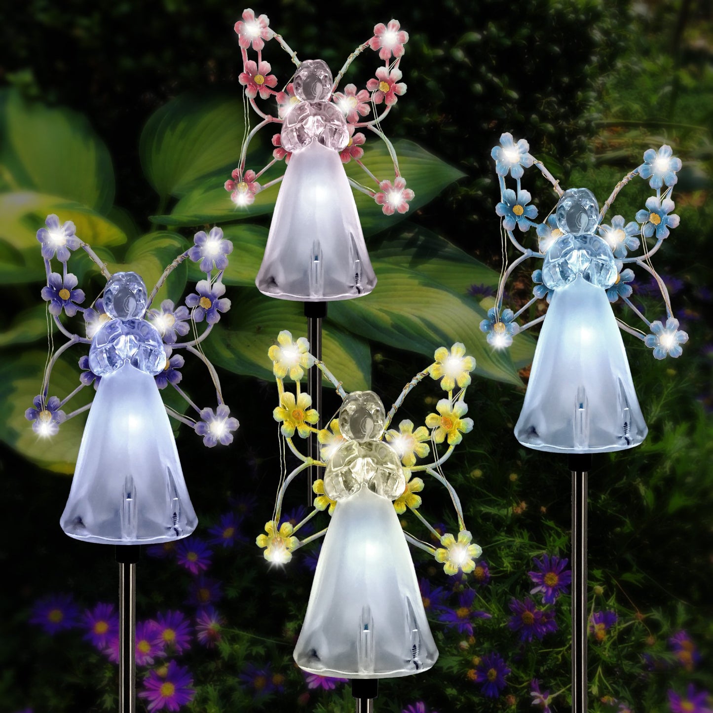 Waterproof 👼 Solar Angel lights