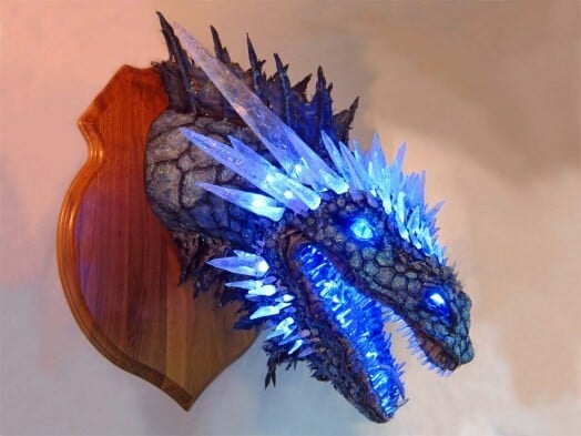 Dragon wall  lamp decoration