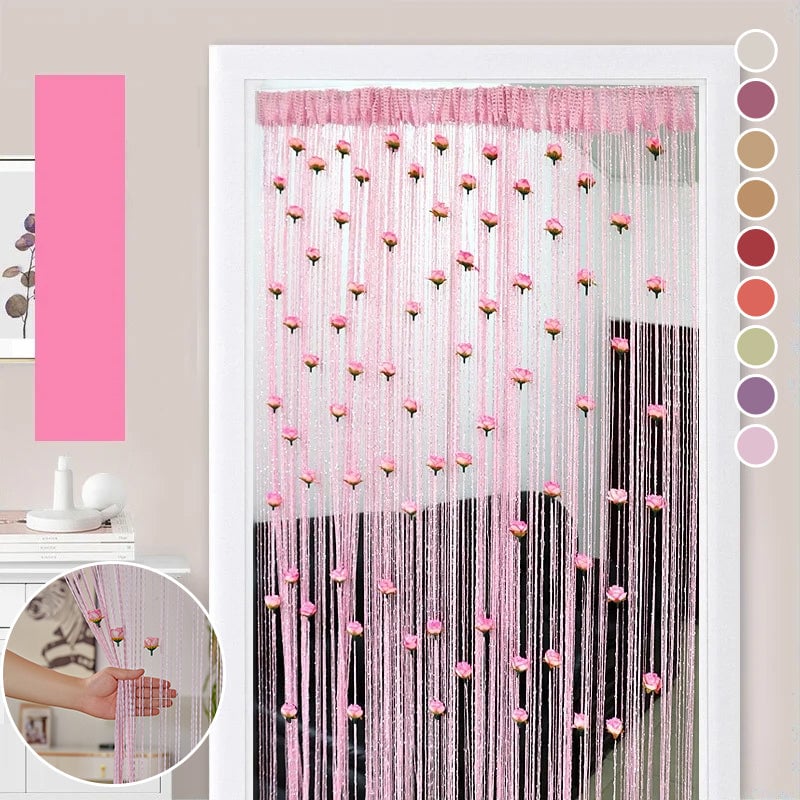 🌷Rose Thread Door Curtain