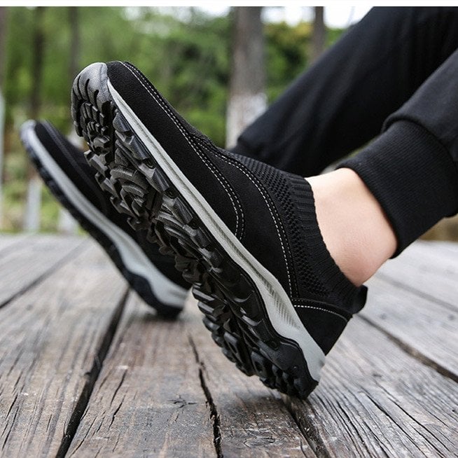 Men's good arch support outdoor breathable sleeve sports shoes