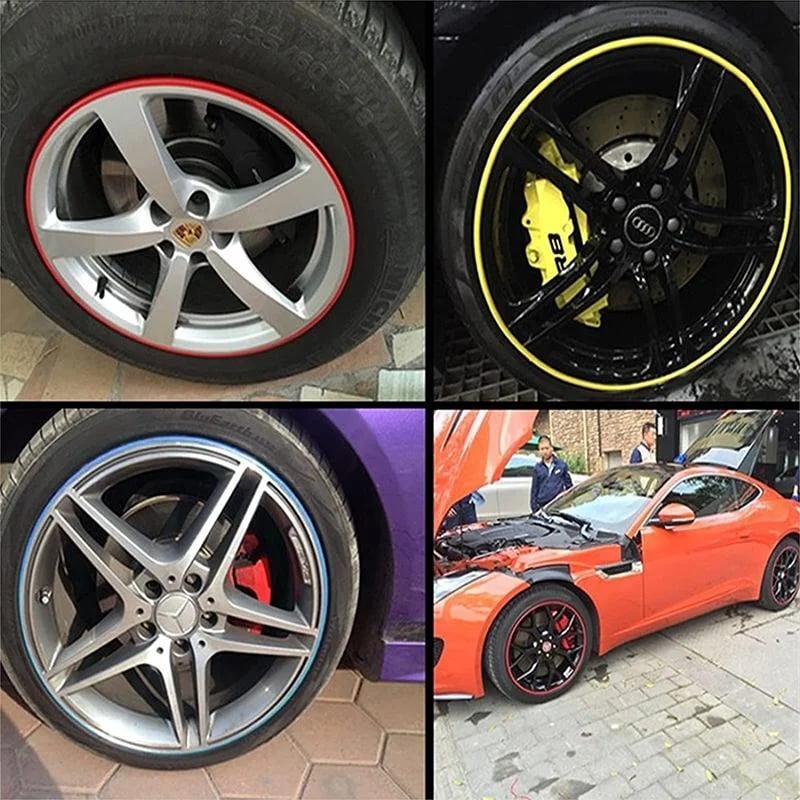 🔥Car Wheel Rim Protector Decor Strip