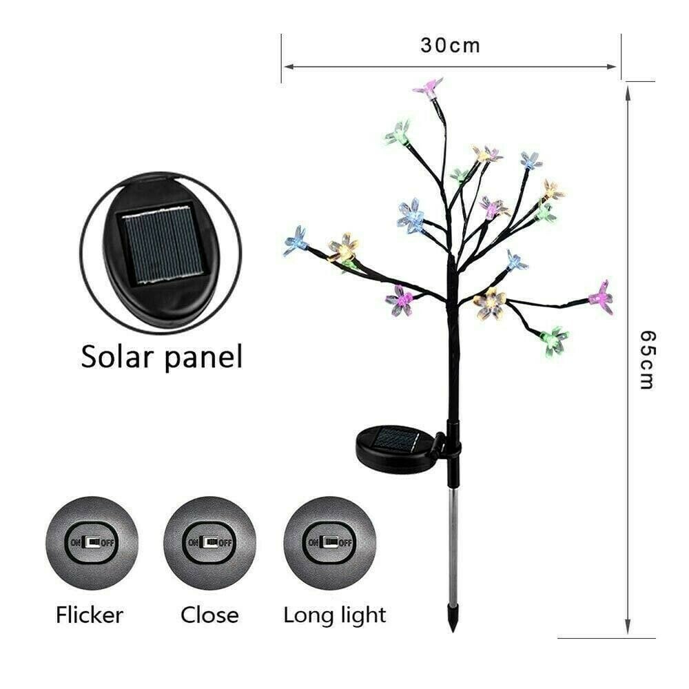 Solar Powered Fairy Flower Lights