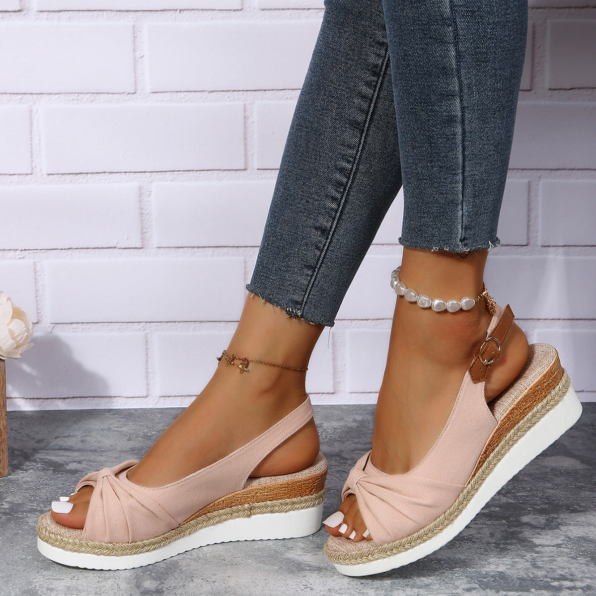 🔥Women's Espadrille Wedge Sandals