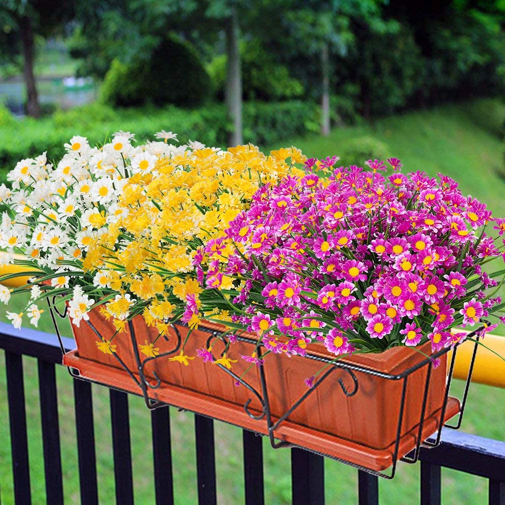 💖Artificial Daisies Flowers for Outdoors💐