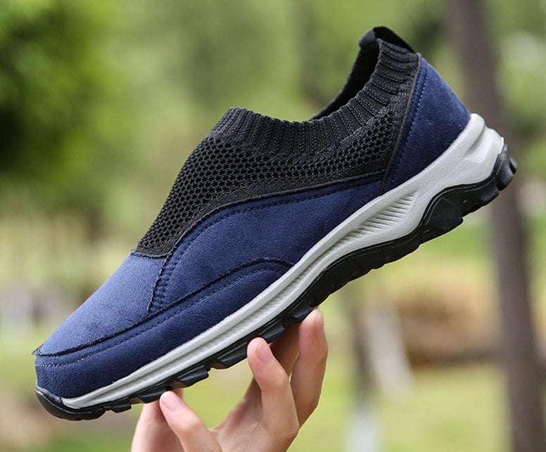 Men's good arch support outdoor breathable sleeve sports shoes